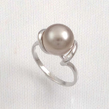 Load image into Gallery viewer, Solid Sterling Silver .925 Smoke White Tahitian Pearl Wrap Ring