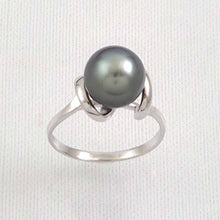 Load image into Gallery viewer, Solid Sterling Silver .925 Peacock Tahitian Pearl Wrap Ring