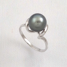 Load image into Gallery viewer, Solid Sterling Silver .925 Peacock Tahitian Pearl Wrap Ring