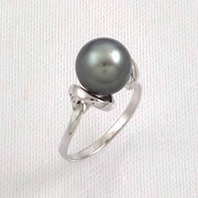 Load image into Gallery viewer, Solid Sterling Silver .925 Peacock Tahitian Pearl Wrap Ring