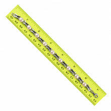 Load image into Gallery viewer, Lavender Freshwater Pearl Bracelet – 9-Segment Solid 925 Sterling Silver Links