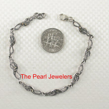 Load image into Gallery viewer, Infinity Design Marcasite Bracelet – 925 Sterling Silver