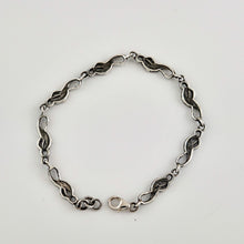 Load image into Gallery viewer, Infinity Design Marcasite Bracelet – 925 Sterling Silver