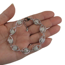 Load image into Gallery viewer, Jade Lucky Lantern Bracelet – 925 Sterling Silver