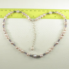 Load image into Gallery viewer, Pink Pearl &amp; Multi-Crystal Necklace