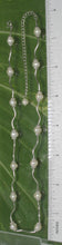 Load image into Gallery viewer, Solid Silver .925 Multi-Color F/w Pearl Necklace with Bali Spacers