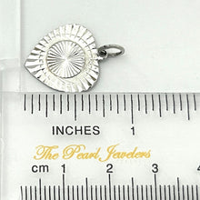 Load image into Gallery viewer, 9k-Solid-White-Gold-Heart-Charm-2400037a