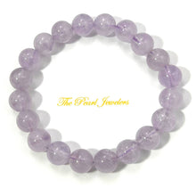 Load image into Gallery viewer, 10mm Amethyst Gemstone Stretch Bracelet