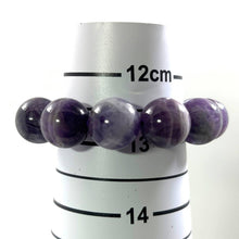 Load image into Gallery viewer, 14mm Brazil Amethyst Super Seven Stretch Bracelet
