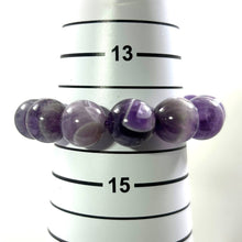 Load image into Gallery viewer, 14mm Brazil Amethyst Super Seven Stretch Bracelet