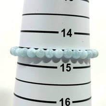 Load image into Gallery viewer, 5.5mm Aquamarine Beads Endless Stretch Bracelet