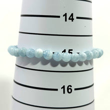 Load image into Gallery viewer, 5.5mm Aquamarine Beads Endless Stretch Bracelet