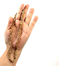 Load image into Gallery viewer, Golden-Green Keshi Pearl Necklace