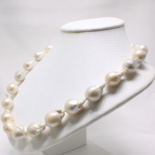 Load image into Gallery viewer, Baroque Pearl Necklace with 14k Yellow Gold Clasp – 19”