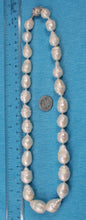 Load image into Gallery viewer, Large Baroque Pearl Necklace with CZ Magnet Clasp – 18&quot; or 20&quot;