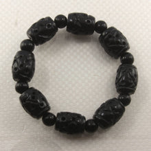 Load image into Gallery viewer, Barrel Shaped Bian Stone Beads Bracelet