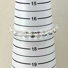 Load image into Gallery viewer, 8mm Clear Crystal Quartz Beads Stretchy Bracelet
