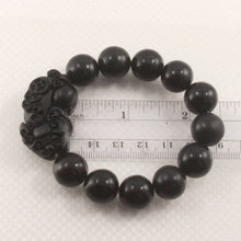 Load image into Gallery viewer, 14mm Bian Stone Pixiu Carving Bracelet