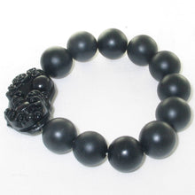 Load image into Gallery viewer, 16mm Bian Stone Pixiu Carving Stretch Bracelet