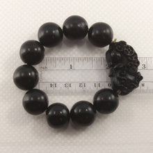 Load image into Gallery viewer, 16mm Bian Stone Pixiu Carving Stretch Bracelet