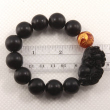 Load image into Gallery viewer, 16mm Bian Stone Red Agate Dragon Pixiu Bracelet