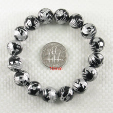 Load image into Gallery viewer, 10mm Black Onyx Dragon Beads Bracelet