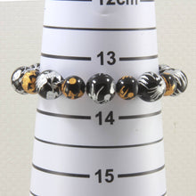 Load image into Gallery viewer, 8–10mm Black Onyx Dragon Beads Bracelet
