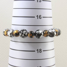 Load image into Gallery viewer, 8–10mm Black Onyx Dragon Beads Bracelet