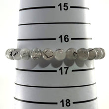 Load image into Gallery viewer, 7.5mm Black Rutilated Quartz Stretch Bracelet