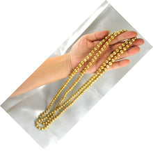 Load image into Gallery viewer, Champagne Freshwater Pearl Infinity Necklace – 60” Hand Knotted