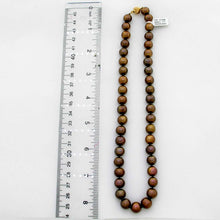 Load image into Gallery viewer, Chocolate Freshwater Pearl Necklace with 14K Twist Clasp (17–21”)