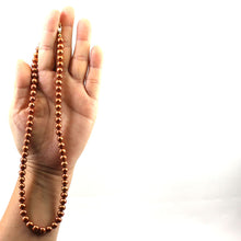 Load image into Gallery viewer, 6.5-7.5mm Chocolate Pearl Lobster Clasp Necklace