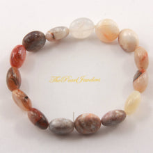 Load image into Gallery viewer, 12mm Coin Shape Multi-Color Agate Beads Bracelet (B Version