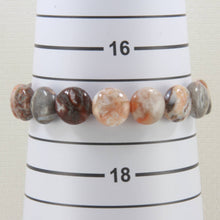 Load image into Gallery viewer, 12mm Coin Shape Multi-Color Agate Beads Bracelet (B Version