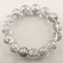 Load image into Gallery viewer, 14mm Crystal Dragon Beads Stretch Bracelet