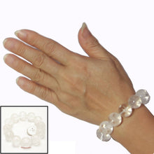 Load image into Gallery viewer, 16mm Crystal Dragon Beads Stretch Bracelet