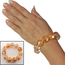 Load image into Gallery viewer, 18mm Crystal Golden Dragon Beads Bracelet