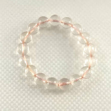Load image into Gallery viewer, 10mm Faceted Crystal Quartz Beads Endless Bracelet