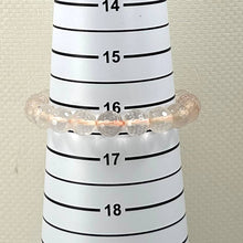 Load image into Gallery viewer, 10mm Faceted Crystal Quartz Beads Endless Bracelet