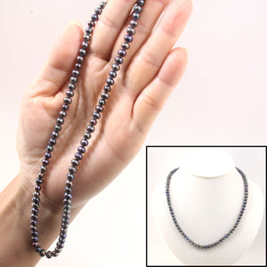 Mini Peacock Freshwater Pearl Strand Necklace with 14K Gold-Filled Clasp