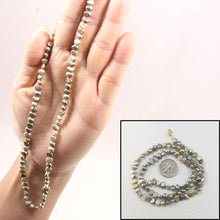 Load image into Gallery viewer, Dark Gray Baby Baroque Pearl Necklace