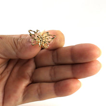 Load image into Gallery viewer, 14k Gold Diamond-Cut Butterfly Pendant Charm