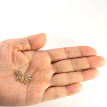 Load image into Gallery viewer, 14k Gold Diamond-Cut Butterfly Pendant Charm