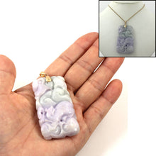 Load image into Gallery viewer, Double-Sided Exquisite Carving Fruits Design Jade Pendant
