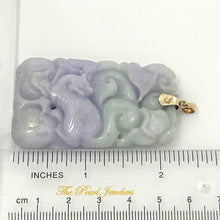 Load image into Gallery viewer, Double-Sided Exquisite Carving Fruits Design Jade Pendant