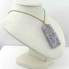 Load image into Gallery viewer, Double-Sided Exquisite Carving Fruits Design Jade Pendant