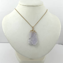 Load image into Gallery viewer, Double-Sided Exquisite Carving Lotus Water Lily Jadeite Pendant
