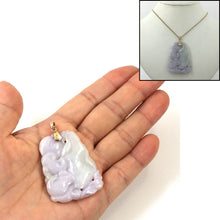 Load image into Gallery viewer, Double-Sided Exquisite Carving Lotus &amp; Mandarin Duck Jade Pendant Necklace