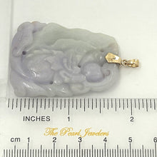 Load image into Gallery viewer, Double-Sided Exquisite Carving Lotus &amp; Mandarin Duck Jade Pendant Necklace
