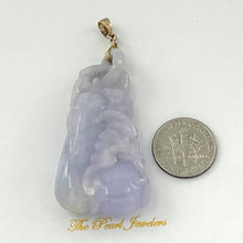 Load image into Gallery viewer, Double-Sided Exquisite Carving Peach Design Jade Pendant